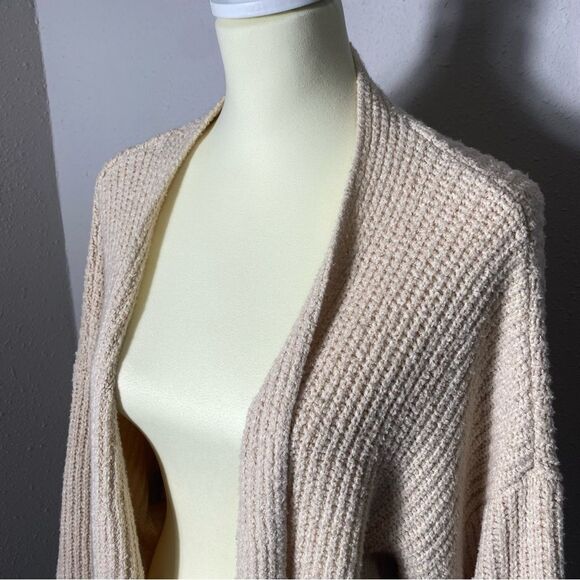 Elizabeth And James Oversized Long Line Open Front Knit Cardigan Womens Size XXL - Picture 9 of 14